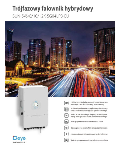 DEYE SUN-5kW-SG04LP3-EU